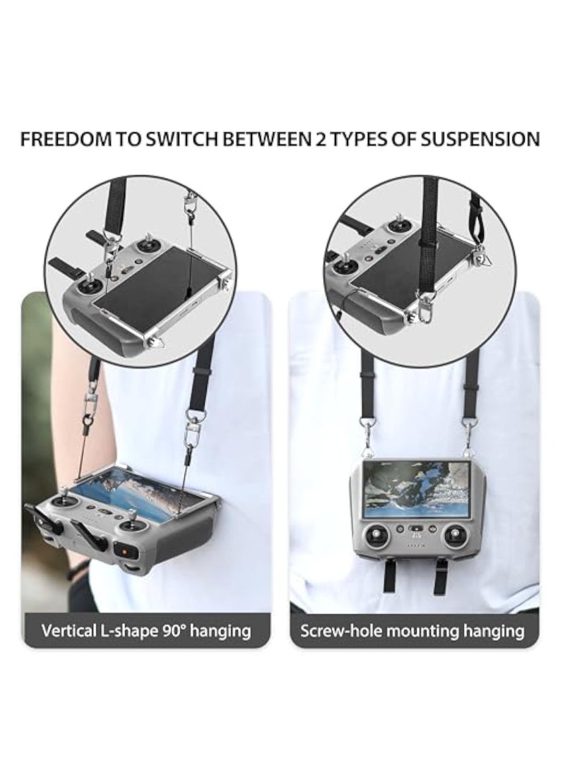 SOLARAE Balance Lanyard, for DJI RC 2 / RC/RC Pro, Neck Strap for DJI Mini 4K/Mini 4 Pro/Mini 3 Pro/Mavic 3 / Mini 3 /Air 3, Drone Remote Lanyard Accessories, Portable Lanyard Remote Control Neck Strap - Image 2