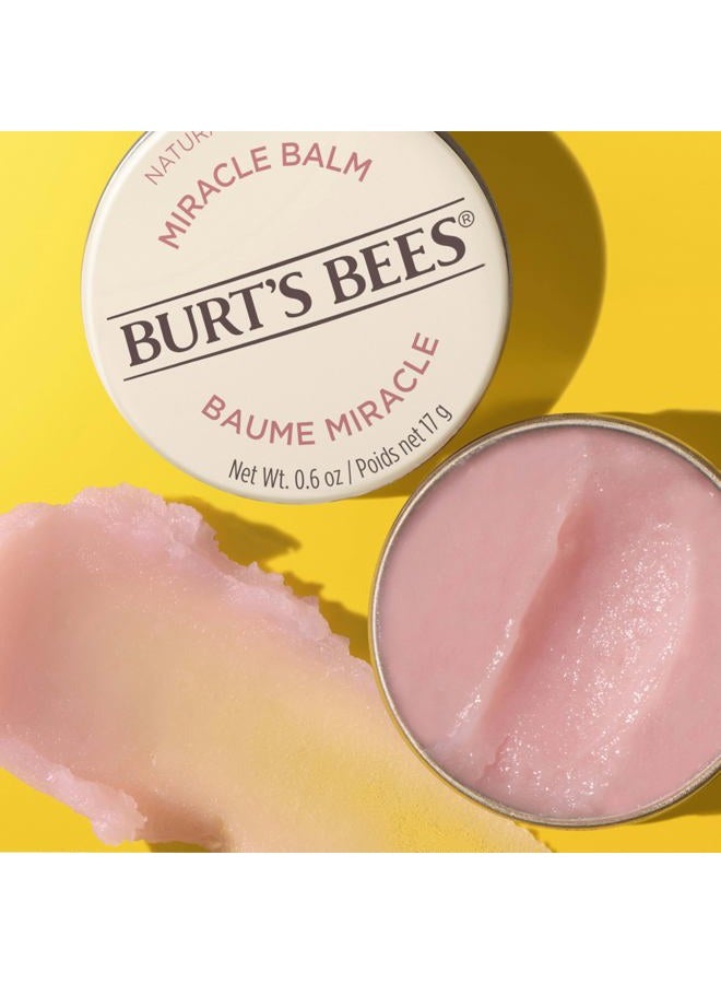 Burt's Bees 100% Natural Origin Goodness Glows Miracle Balm, Hydrates and Softens Dry Skin From Head To Toe, 0.6 Ounce Tin - Image 5