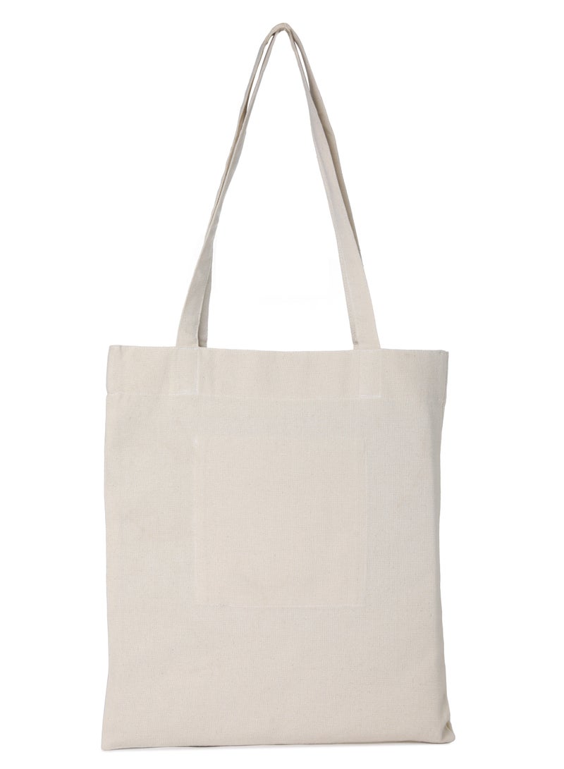 Tote Bag off White Canvas Cotton /40*35cm  - Image 2