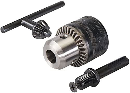 KROST tc13 Capacity Drill Chuck and SDS Adaptor for Rotary Hammers, 13mm - Image 1