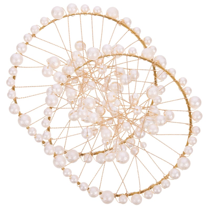 Pearl Nail Art Photography Props 2Pcs Set For Jewelry Display And Photo Shoots - Image 2