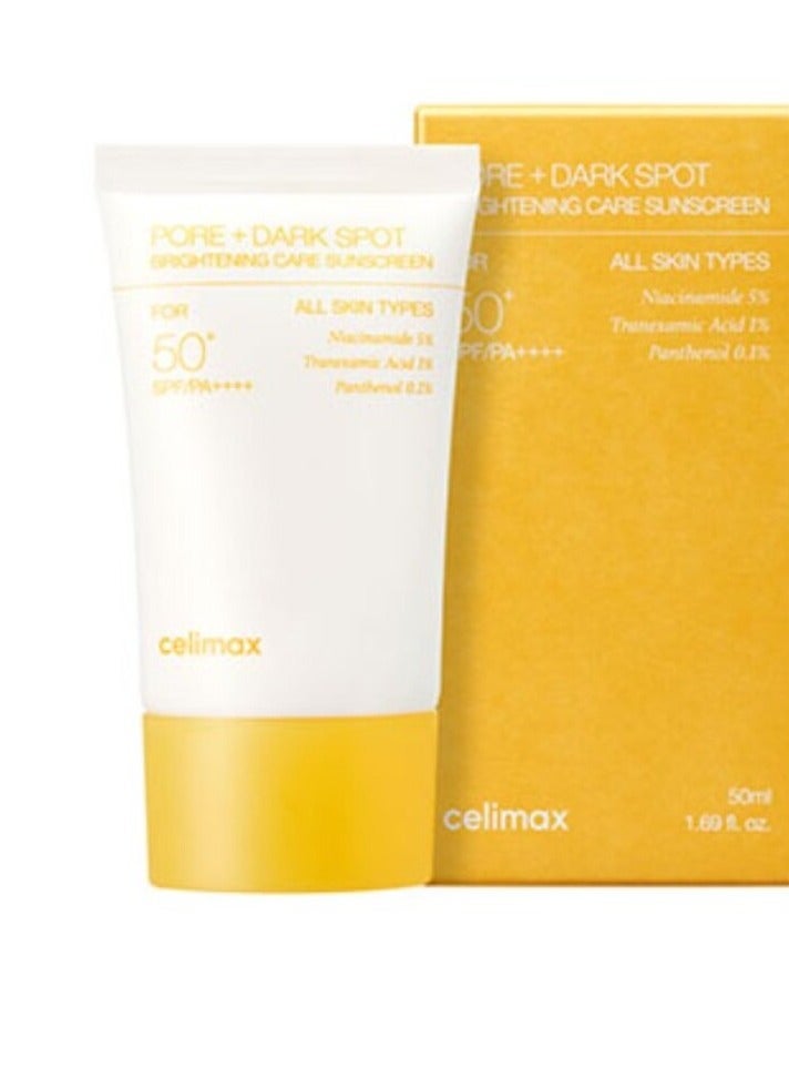 celimaxPore + Dark Spot Brightening Care Sunscreen 50ml - Image 1