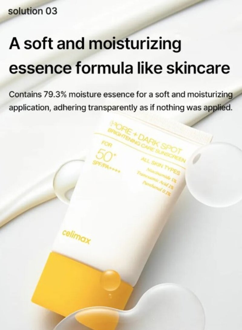 celimaxPore + Dark Spot Brightening Care Sunscreen 50ml - Image 5