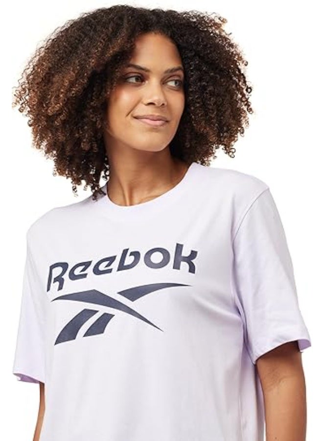 Reebok Nova Big Logo Oversized Crw Ss Tee - Image 2