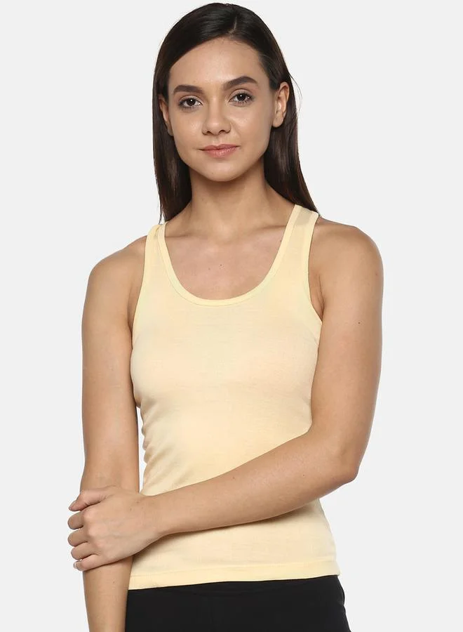 Leading Lady Pack of 3 - Combed Cotton Body-Hugging Camisole by Styli