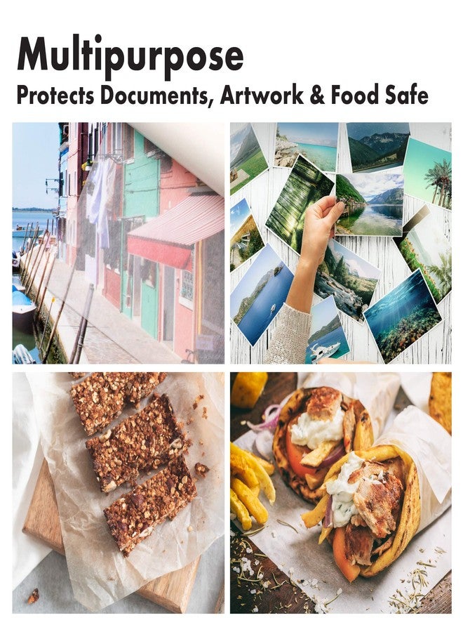 The Paper Factory LLC Glassine Paper 24" x 300' Premium Acid-Free Neutral pH. Archival Safe, Translucent, Grease-and Moisture-Resistant. Protect Artwork, Photos, documents, and Safe Food Wrapping. The Paper Factory LLC - Image 4