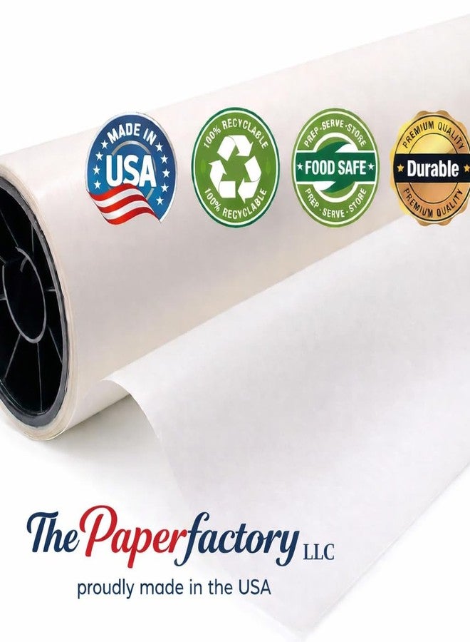 The Paper Factory LLC Glassine Paper 24" x 300' Premium Acid-Free Neutral pH. Archival Safe, Translucent, Grease-and Moisture-Resistant. Protect Artwork, Photos, documents, and Safe Food Wrapping. The Paper Factory LLC - Image 2