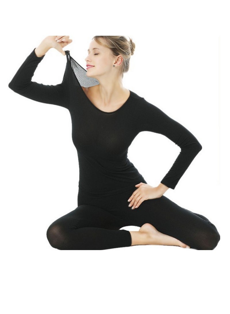 RATSAW Thermal Underwear for Women Long Johns Thermals Set Ultra Soft Long Johns Womens Thermal Tops for Women  - Image 2