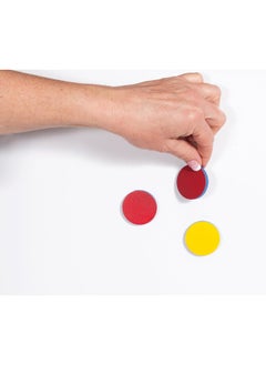 Learning Advantage LEARNING ADVANTAGE Giant Magnetic Foam Ten Frames - In Home Learning Manipulative for Early Math - 2 Frames with 20 Disks - Teach Number Concepts, Addition and Subtraction  - Image 2