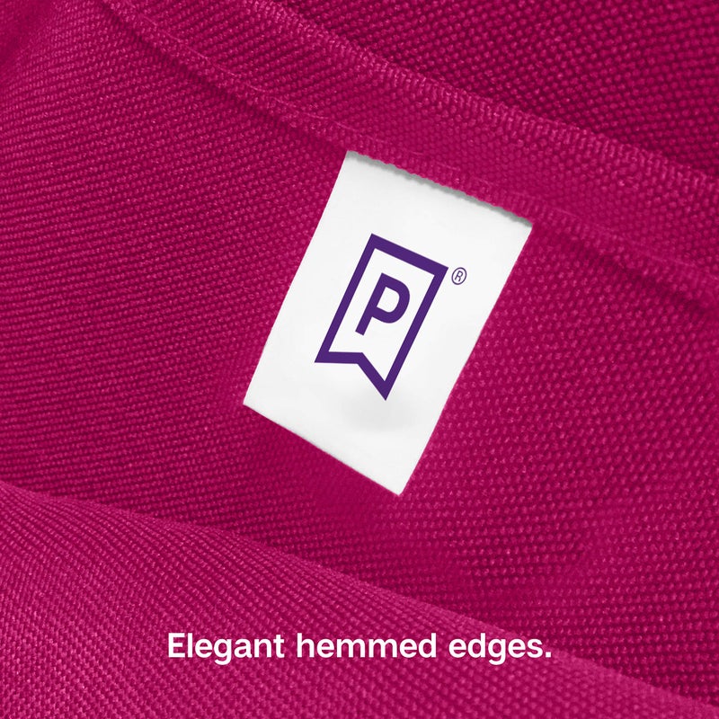 Gee Di Moda Square Tablecloth - 52 x 52 Inch Fuchsia Table Cloth for Small Square or Round Tables - Heavy Duty Washable Fabric - for Buffet Table  Holiday Party  Dinner  Wedding & Baby Shower - Image 5