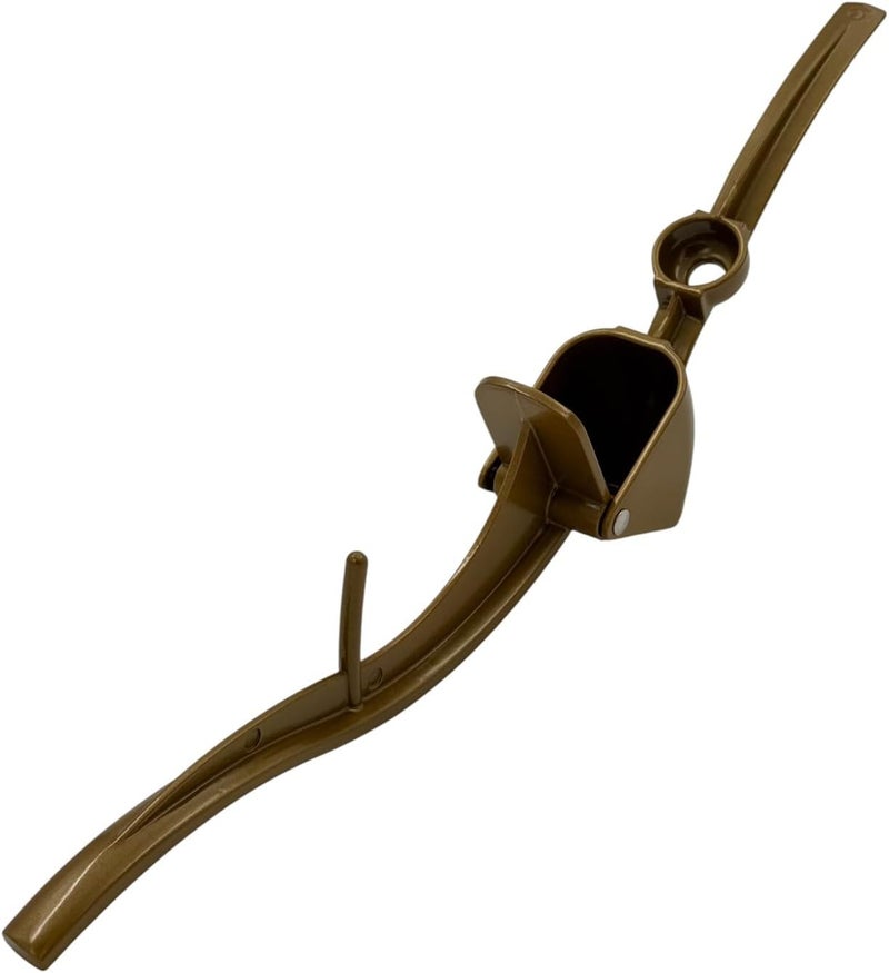 B&D Premium Garlic Press - Bronze Kitchen Tool with Ergonomic Handle - Image 5