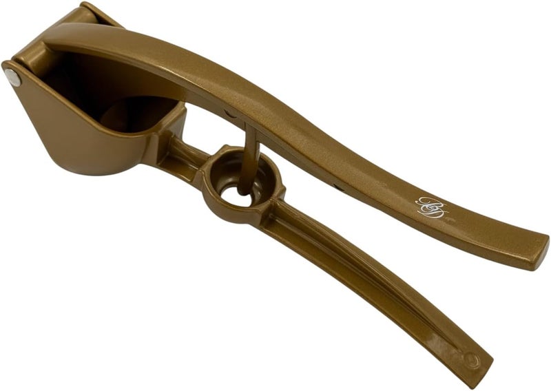 B&D Premium Garlic Press - Bronze Kitchen Tool with Ergonomic Handle - Image 1