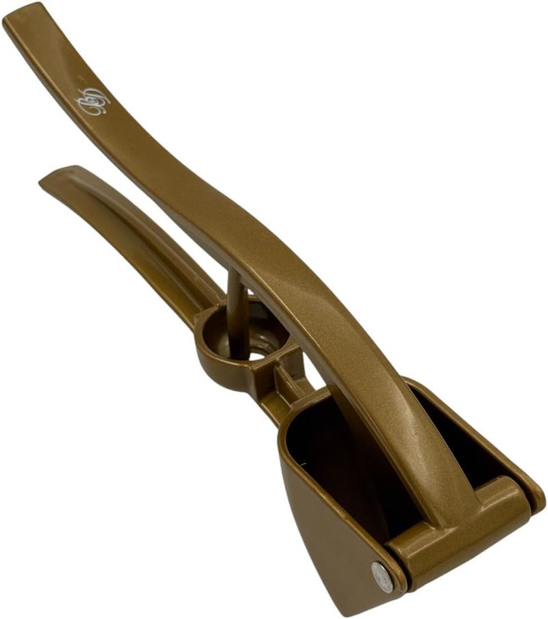B&D Premium Garlic Press - Bronze Kitchen Tool with Ergonomic Handle - Image 4