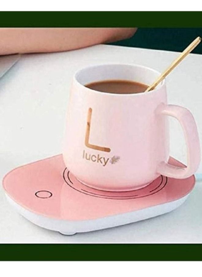 Lucky Portable Coffee Cup Warmer Heater Set  - Image 1