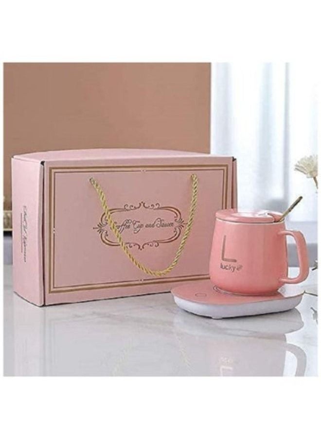 Lucky Portable Coffee Cup Warmer Heater Set  - Image 2