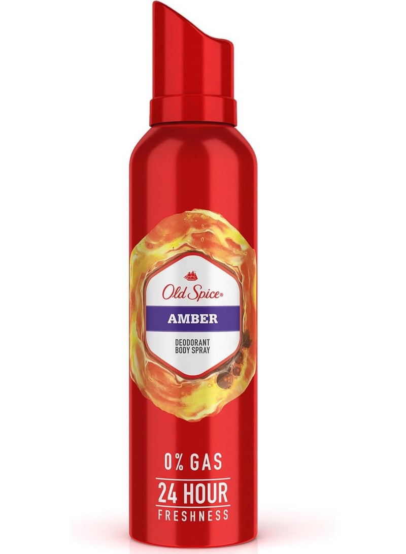 Old Spice Amber Deodorant Body Spray 140 ml 