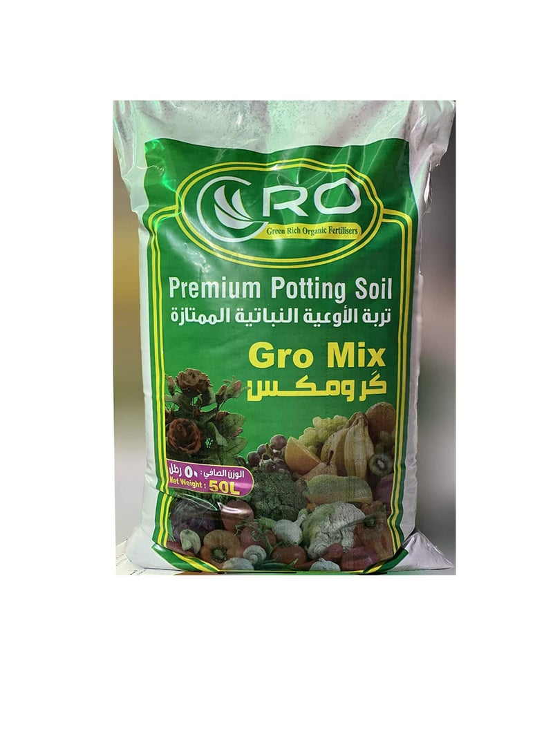 SUCCESS GroMix® Premium Potting Soil with pH 5.5 to 6.5 | 50L - Image 1