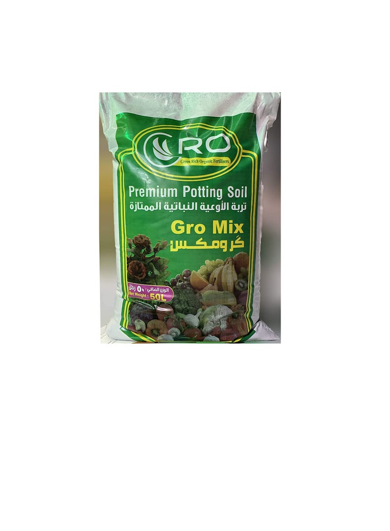 SUCCESS GroMix® Premium Potting Soil with pH 5.5 to 6.5 | 50L - Image 2