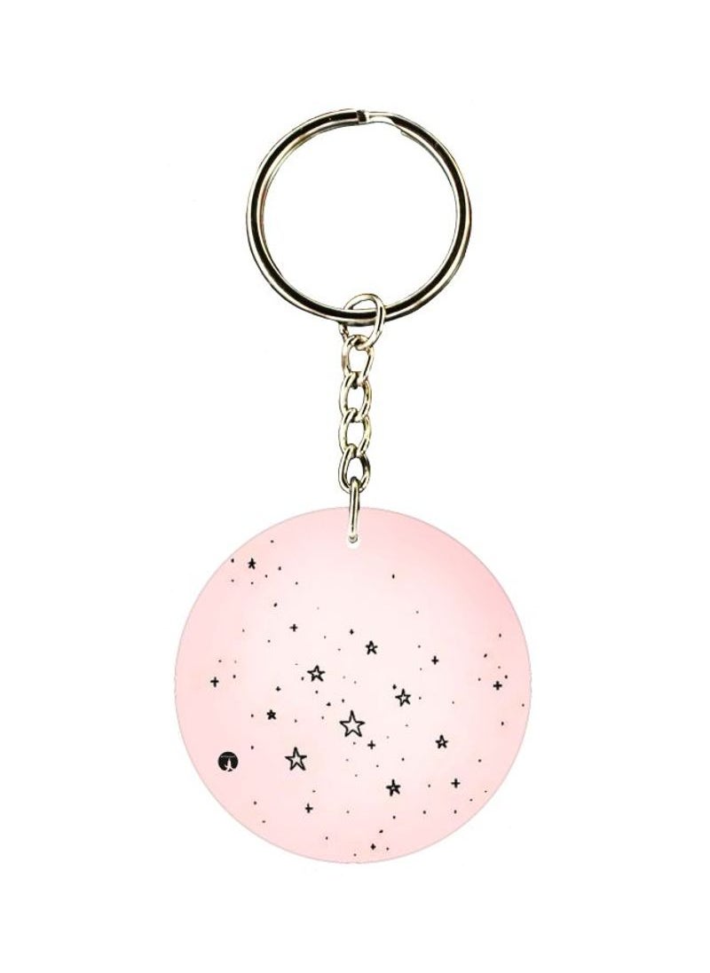 RKN Stars Printed Keychain 