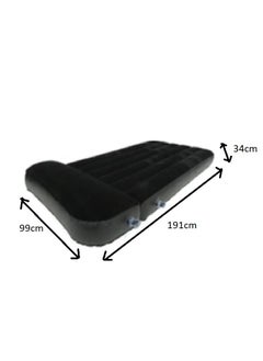 FULL JOY Inflatable Velvet  Air Mattress 191x99X34cm  - Image 2