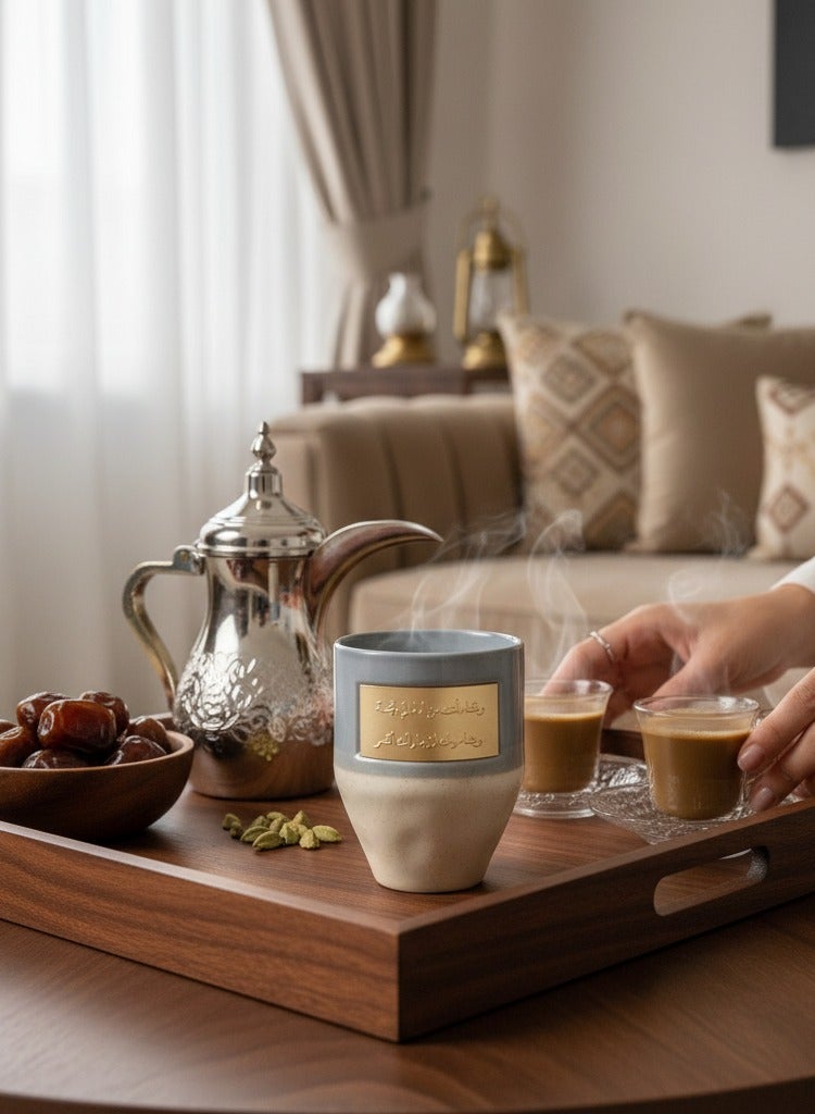 1pc السيراميك القدح القهوة مع تخصيص لوحة النحاس النقش، غسل اليد فقط، قابلة لإعادة الاستخدام متعددة الأغراض المشروبات، جيدة للقهوة والشاي والاستخدام المنزلي والهدايا - Image 2