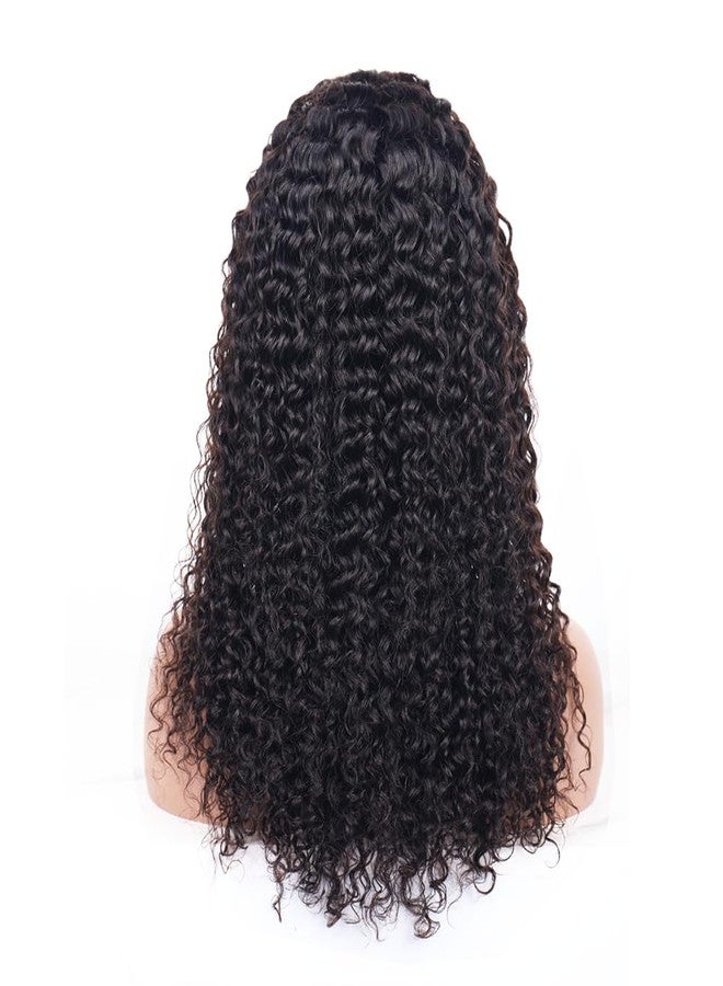 JYZ Half Wig Human Hair 300% Density 3 In 1 Seamless Flip Over Half Wig Invisible Hairline Glueless Wear and Go Beginner Friendly Curly Human Hair Wigs for Women 14 Inch - Image 4