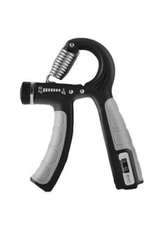 Hand grip bar hand grip, 5-60KG adjustable hand training tool, handshake with calculation function, forearm grip for strength training, finger enhancer and wrist rehabilitation