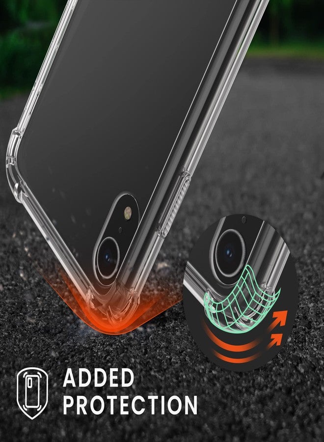 كي دابليو موبايل جراب كروسبودي من kwmobile متوافق مع هاتف Apple iPhone XR - غطاء هاتف شفاف من مادة TPU مع حزام حبل - أسود/شفاف - Image 2