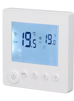 Excefore Smart Thermostat, 16A LCD Display Non Programmable Thermostat for Home, Digital Thermostat with NTC Temperature Sensor, 2 Wire Thermostat for Heat Control, Ideal for Smart Home  - Image 1