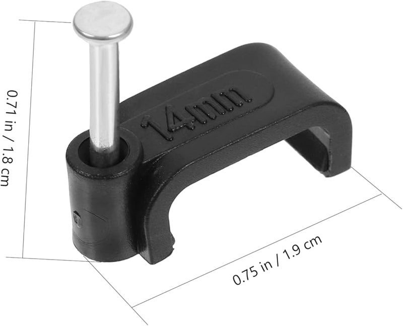 100 قطعة من مجموعة الأدوات الأساسية مع مشابك نصفية وأربطة كابلات وخطاطيف J ومشابب أنابيب الحجم 1 90X1 80X0 80 سم لأعمال النجارة وتركيب الأنابيب - Image 5