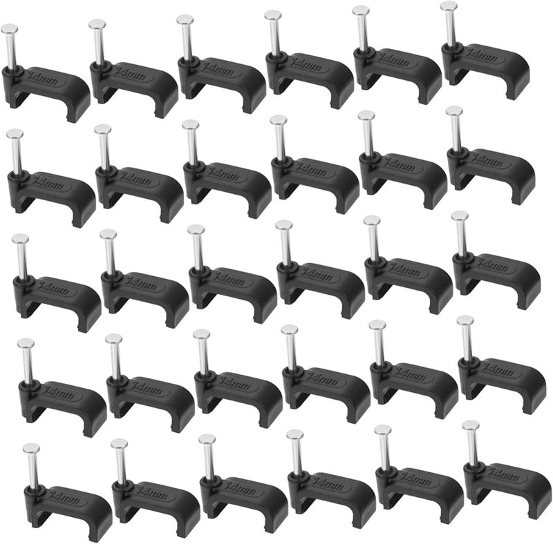 100 قطعة من مجموعة الأدوات الأساسية مع مشابك نصفية وأربطة كابلات وخطاطيف J ومشابب أنابيب الحجم 1 90X1 80X0 80 سم لأعمال النجارة وتركيب الأنابيب - Image 2