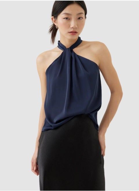 Beijing Navy Blue Top