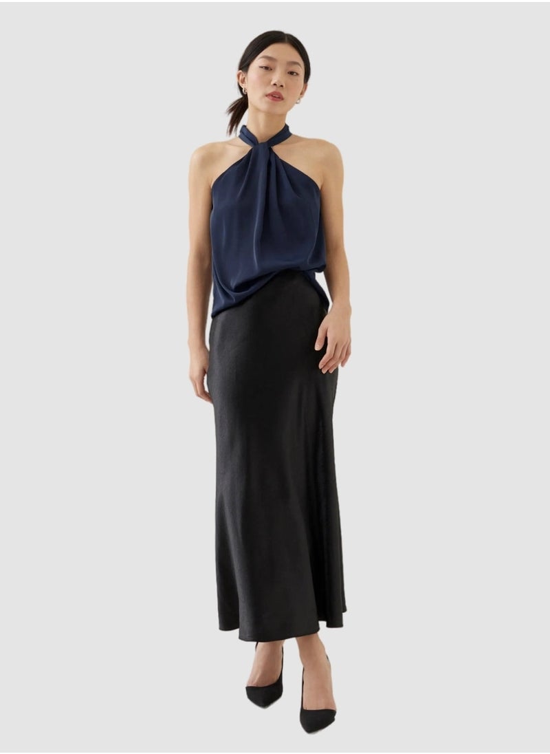 STYCHED - Beijing Navy Blue Top - Image 1