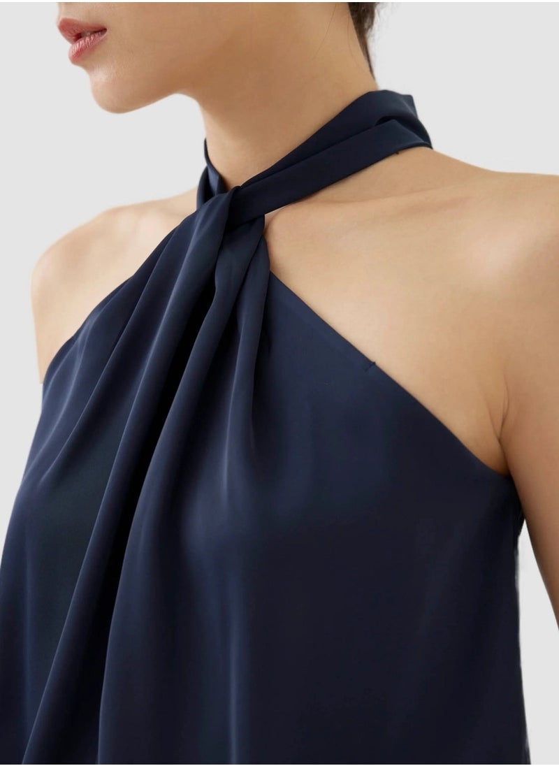 STYCHED - Beijing Navy Blue Top - Image 1