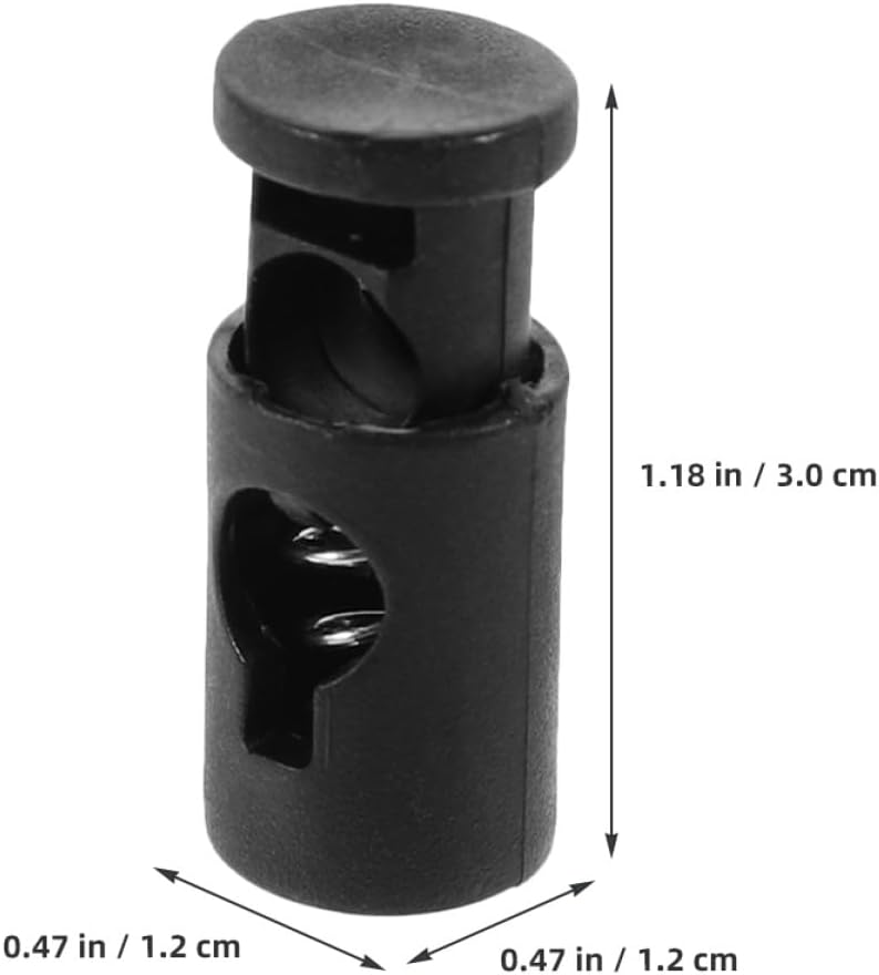 50pcs Black Anti-Wind Flag Stoppers for Garden Flags, Windproof Spring Clips Lawn Banner Accessories for Outdoor Flagpole Hardware - Image 2