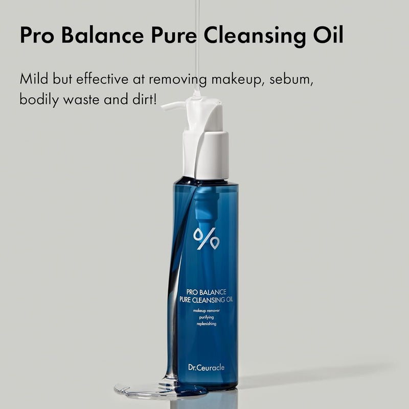 Dr. Ceuracle Dr.Ceuracle Pro Balance Pure Cleansing Oil - Gentle Makeup Remover for All Skin Types - Image 3