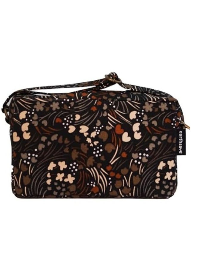 earthsave earthsave Cotton Premium Sling Bag - Crossways Brown | Sling Bag for Women with Adjustable strap | Cross Body Bag for woman  - Image 2