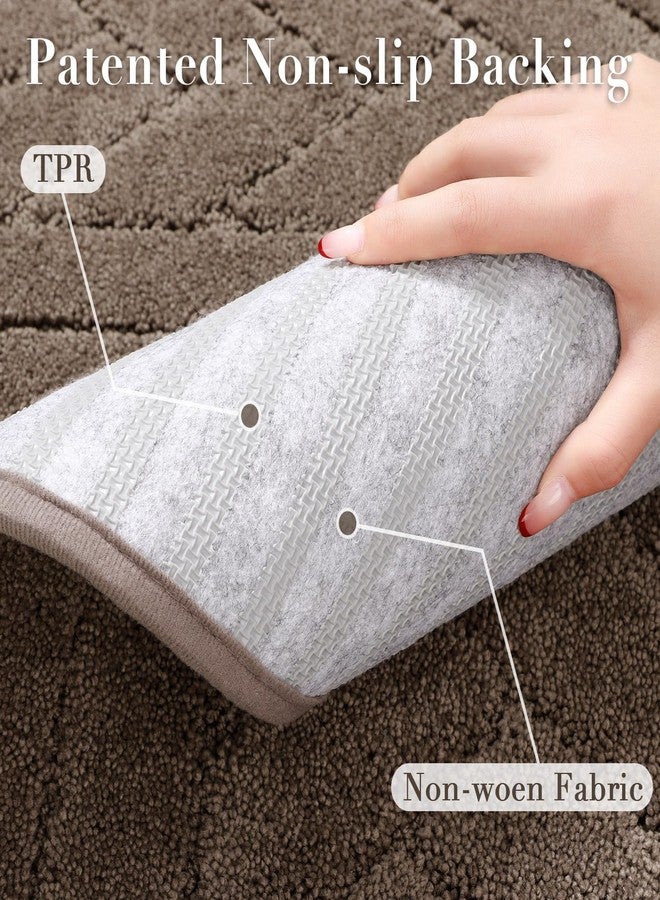 hicorfe Indoor Doormat,Front Back Door Mat Rubber Backing Non Slip Door Mats 24"x59" Absorbent Resist Dirt Entrance Doormat Inside Floor Mats for Entryway Washable Low-Profile(Camel) - Image 4