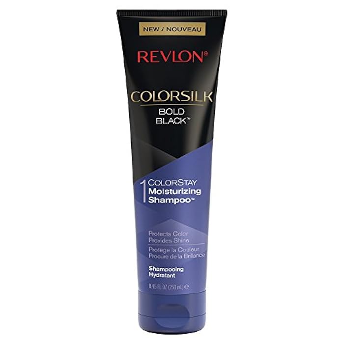 Revlon Colorsilk Care Shampoo, Black, 8.45 Fluid Ounce - Image 2
