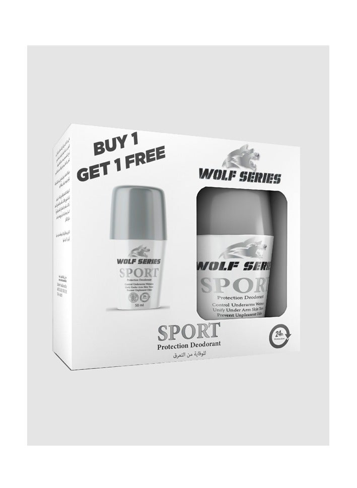 Wolf Series Deo Sport Buy 1 Get 1 Free
