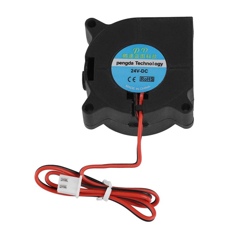 ZERONE Cooling Fan for 3D Printer, 4020 DC 40 x 40 x 20mm Turbo Fan Blower Cooling Fan for 3D Printer Accessories(24V) - Image 1