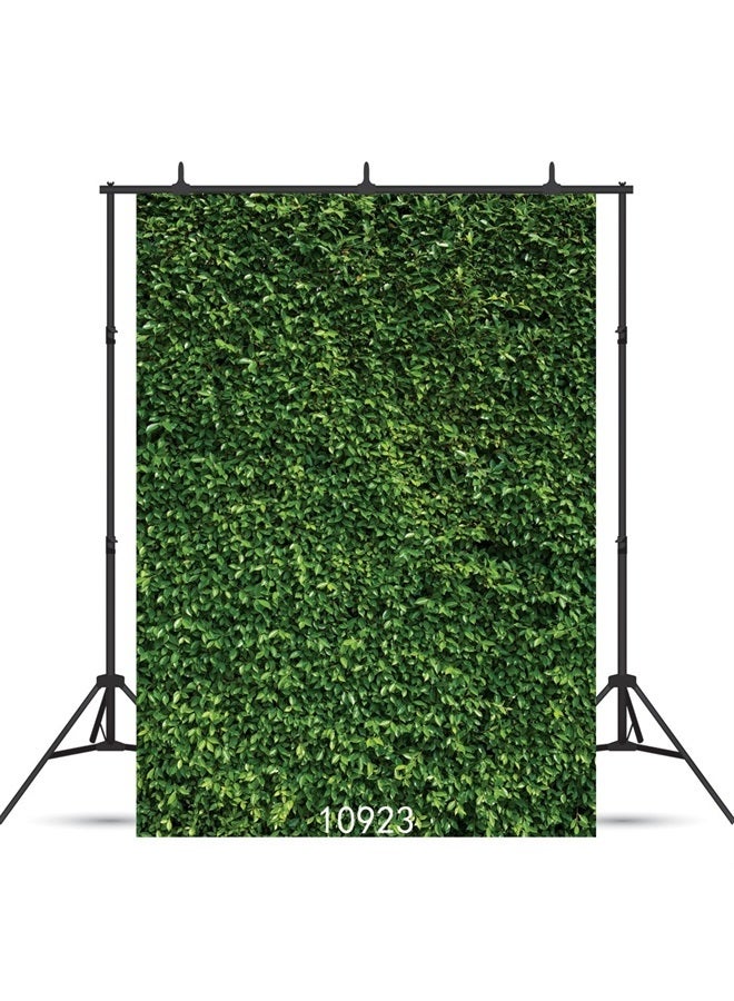 SJOLOON 5X7ft Green Leaves Backdrop Grass Backdrop Natural Green Lawn Party Photography Backdrop Birthday Newborn Baby Lover Wedding Photo Studio Props 10923 - Image 1
