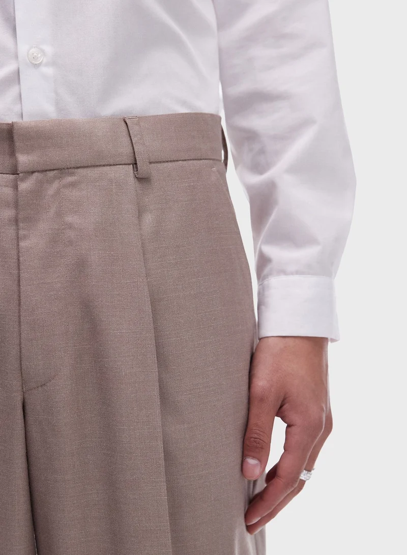 TOPMAN Wide Leg Trousers
