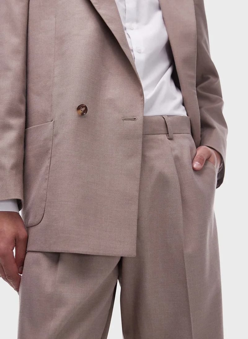 TOPMAN Wide Leg Trousers