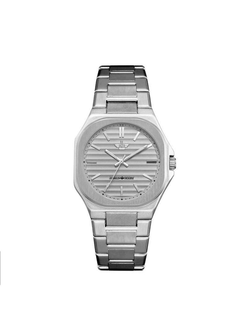 armen mary Men's Water Resistant Steel Watch