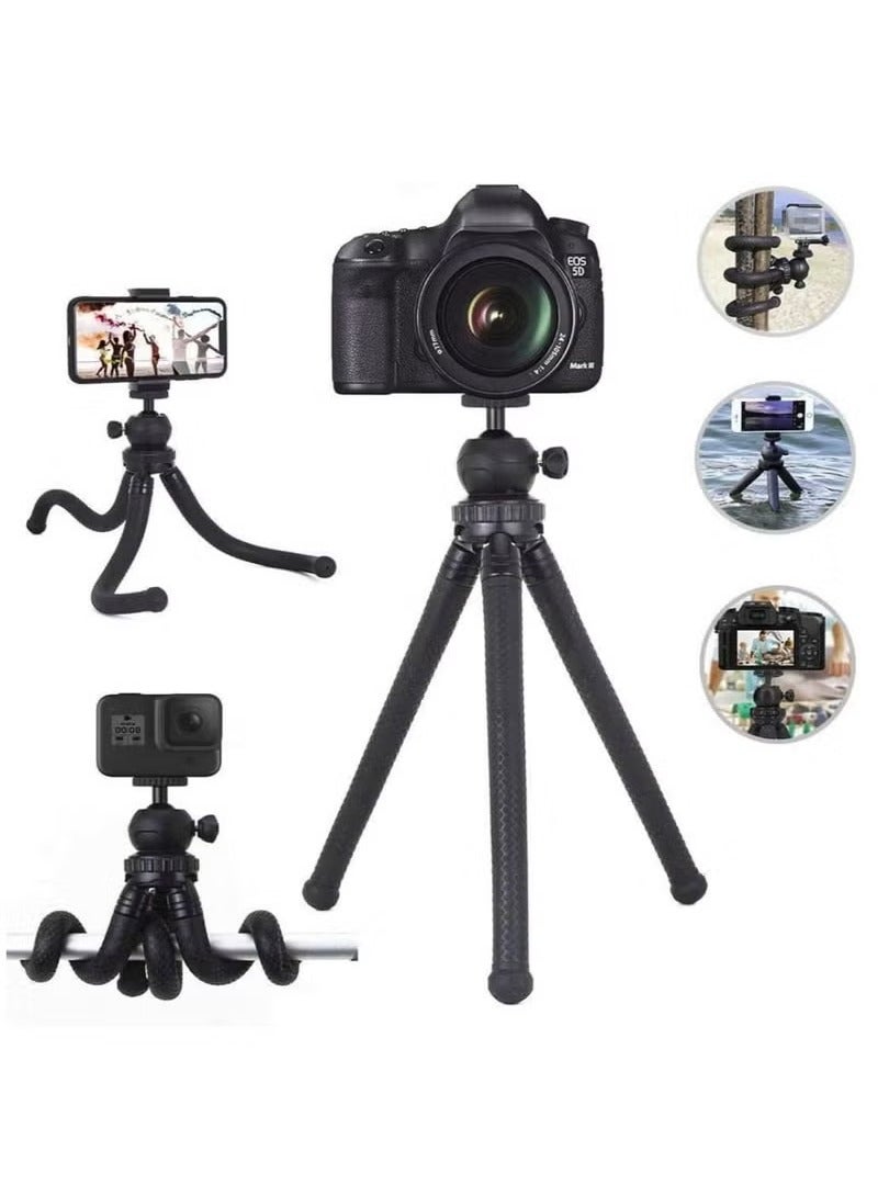 MIGOFAST Premium Flexible Phone Tripod with Wireless Remote Mini Tripod Stand for Camera GoPro Mobile - Image 2