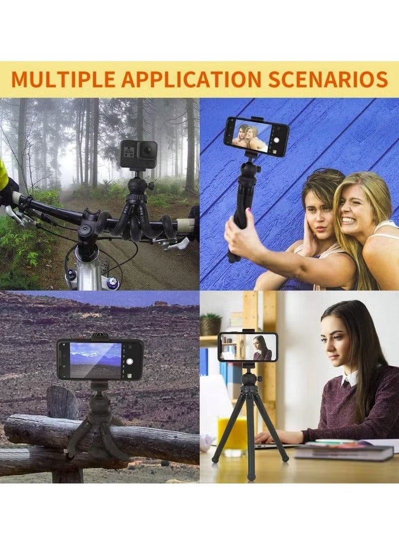 MIGOFAST Premium Flexible Phone Tripod with Wireless Remote Mini Tripod Stand for Camera GoPro Mobile - Image 4