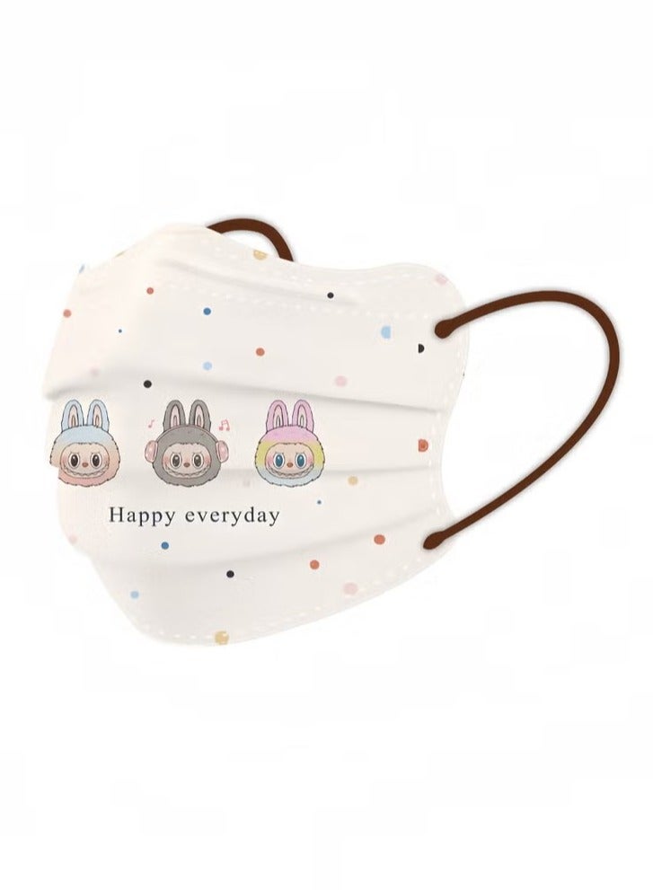 30pcs Butterfly Mask Protective 3D Disposable Dust Mask Individually Packaged (Adult Large) Cute Cartoon - Image 3