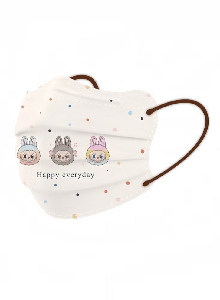 30pcs Butterfly Mask Protective 3D Disposable Dust Mask Individually Packaged (Adult Large) Cute Cartoon - Image 4