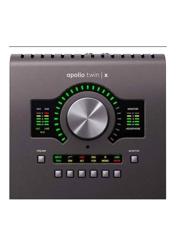 UNIVERSAL AUDIO Apollo Twin X DUO Heritage Edition (Desktop/Mac/Win/TB3)
